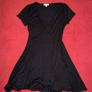 Black Arymetric Rolla Coaster Dress